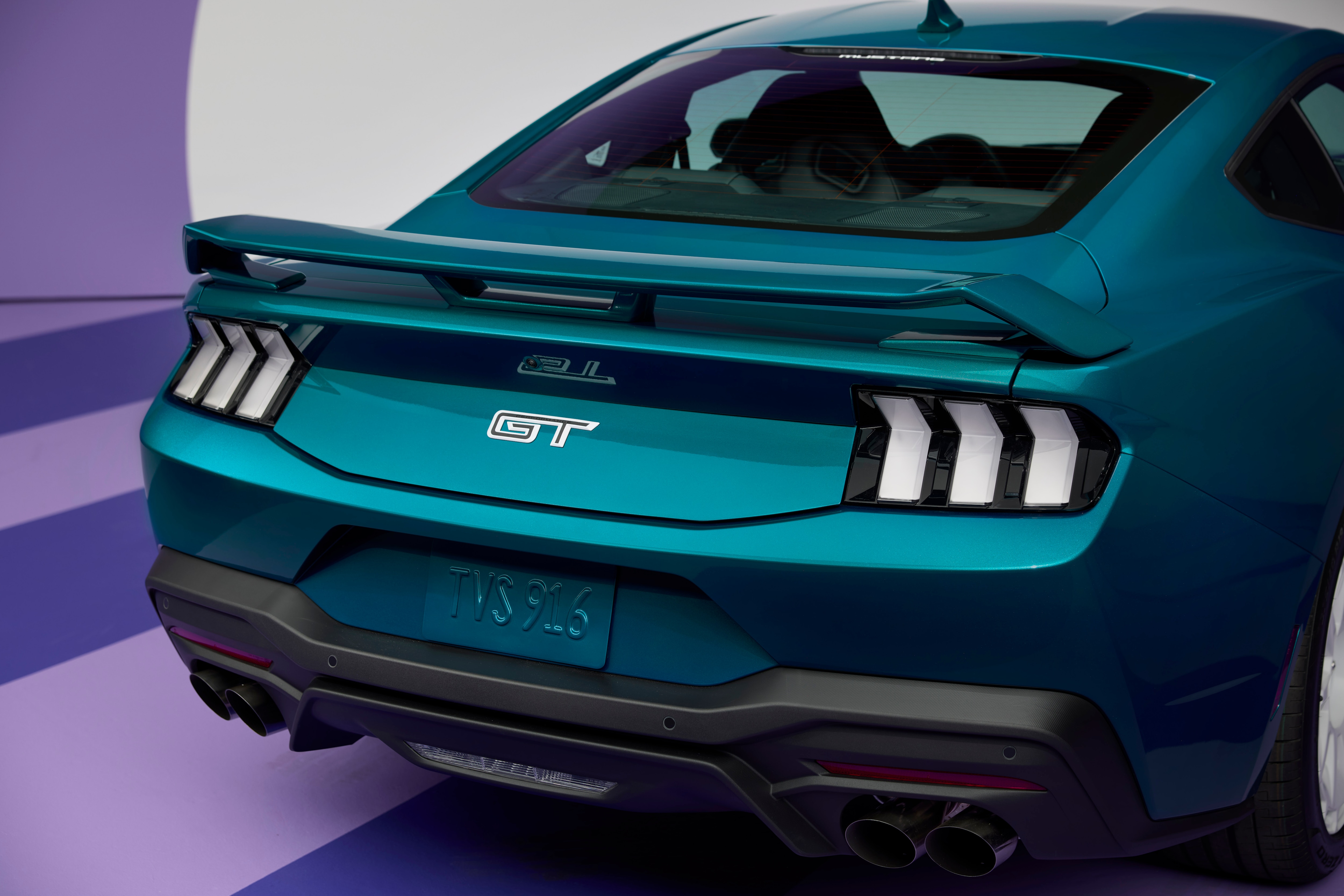 Preproduction 2026 Mustang GT Premium shown with optional equipment and extra cost color.
